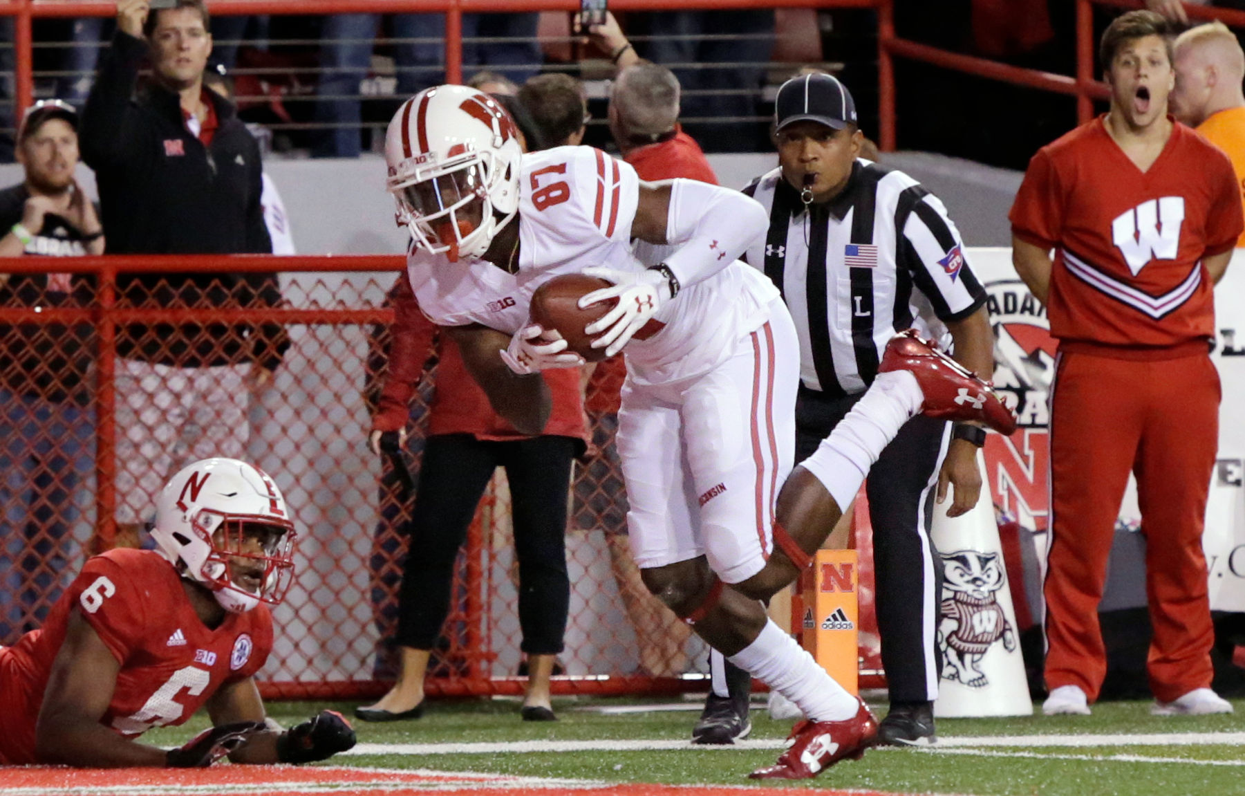 Crossing the goal line
